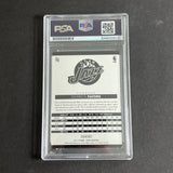 2014-15 Panini Hoops #70 Derrick Favors Signed Card AUTO PSA Slabbed Jazz