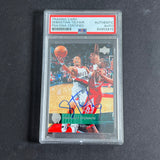 2006-07 Upper Deck #162 Sebastian Telfair Signed Card AUTO PSA/DNA Slabbed Boston Celtics