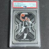 2020-21 Panini Prizm #291 Tre Jones Signed Card AUTO PSA/DNA Slabbed RC Spurs