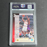 1993-94 Upper Deck #252 Jerome Richardson Signed Card AUTO PSA Slabbed Clippers