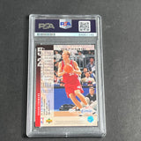 1993-94 Upper Deck #240 Eric Piatkowski Signed Card AUTO PSA Slabbed Clippers