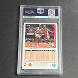 1993-94 Upper Deck #330 Kevin Gamble Signed Card AUTO PSA Slabbed Heat