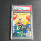 1993-94 Topps #91 Acie Earl Signed Card PSA Slabbed Celtics