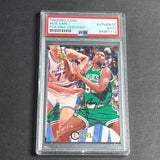 1993-94 Topps #90 Acie Earl Signed Card AUTO PSA Slabbed Celtics