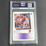 1992-93 Upper Deck #58 Richard Dumas Signed Card AUTO PSA Slabbed Suns