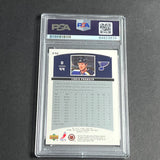 2002-03 Upper Deck #372 Chris Pronger Signed Card AUTO PSA slabbed Flyers
