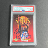 1991-92 Skybox #314 Craig Hodges Signed Card AUTO PSA Slabbed Bulls
