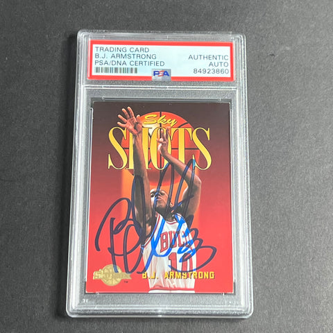 1991-92 Skybox #314 Craig Hodges Signed Card AUTO PSA Slabbed Bulls