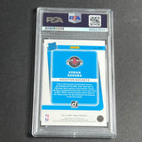 2021-22 Panini Donruss #238 Usman Garuba Signed Card AUTO PSA Slabbed Rockets