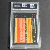 2008-09 Topps Chrome #117 Thaddeus Young Signed Card AUTO PSA Slabbed 76ers