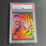 2020-21 Panini Illusions #187 Kenyon Martin Jr. Signed Card AUTO PSA Slabbed RC Rockets