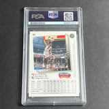 1993-94 Upper Deck #59 JR Reid Signed Card AUTO PSA Slabbed Spurs