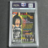1994-95 Topps #52 JR Reid Signed Card AUTO PSA Slabbed Spurs