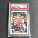 1994-95 Upper Deck #356 Dale Ellis Signed Card AUTO PSA Slabbed Nuggets