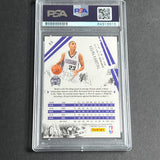 2009-10 Panini R&S #83 Kevin Martin Signed Card AUTO PSA Slabbed Kings