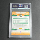 2009-10 Panini #85 Marquis Daniels Signed Card PSA Slabbed Celtics