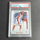 2008-09 Upper Deck SP #6 Chris Wilcox Signed Card AUTO PSA Slabbed Thunder