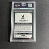 2016-17 Panini-Complete #106 Luke Babbitt Signed Card AUTO PSA Slabbed Heat