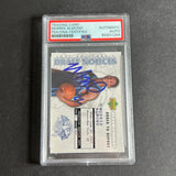 2007-08 First Edition Draft Notices #DN23 Morris Almond Signed Card AUTO PSA Slabbed RC Jazz