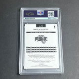 2016-17 Panini NBA Hoops #78 Nikola Vucevic Signed Card AUTO PSA Slabbed Magic