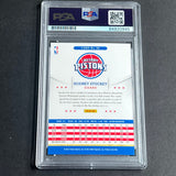 2012 Panini #89 Rodney Stuckey Signed Card AUTO PSA Slabbed Pistons