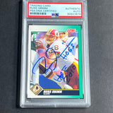 1991 Score #268 Russ Grimm Signed Card AUTO PSA Slabbed Washington