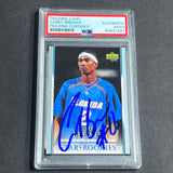 2007-08 Upper Deck First Edition #207 Corey Brewer Signed Card AUTO PSA Slabbed