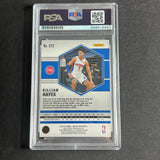 2020-21 Panini Mosaic #222 Killian Hayes Signed Card AUTO PSA Slabbed RC Pistons