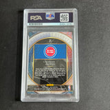 2020-21 Panini Select #23 Killian Hayes Signed Card AUTO PSA Slabbed RC Pistons