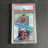 2020-21 Panini Illusions #25 Killian Hayes/Isiah Thomas Signed Card AUTO PSA Slabbed RC Pistons