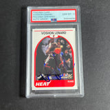 1999-2000 Skybox #71 Voshon Lenard Signed Card AUTO 10 PSA Slabbed Heat