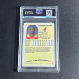 1999-2000 Skybox #71 Voshon Lenard Signed Card AUTO 10 PSA Slabbed Heat