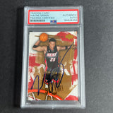 2005-06 Upper Deck #107 Wayne Simien Signed Card AUTO PSA Slabbed RC Heat