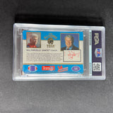 1990 All-Madden Team #56 Bill Parcells Signed Card PSA Slabbed Auto Giants
