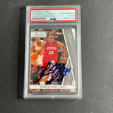 2010-11 Panini Prestige #92 Thaddeus Young Signed Card AUTO PSA Slabbed 76ers