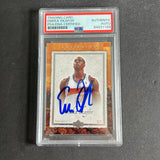 2007-08 Upper Deck Artifacts #10 Emeka Okafor Signed Card AUTO PSA Slabbed Bobcats