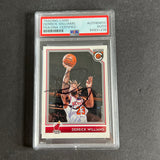 2016-17 Panini Complete #116 Derrick Williams Signed Card AUTO PSA/DNA Slabbed Heat