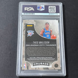 2020-21 Panini Chronicles #527 Theo Maledon Signed Card AUTO 10 PSA Slabbed RC Thunder