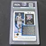 2020-21 Panini Illusions #15 Theo Maledon Signed Card AUTO PSA Slabbed Thunder