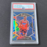 2020-21 Panini Select #94 Theo Maledon Signed Card AUTO 10 PSA Slabbed RC Thunder