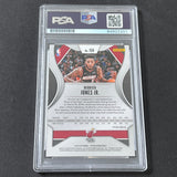 2019-20 Panini Prizm RWB #150 Derrick Jones Jr. Signed Card AUTO 10 PSA Slabbed Heat