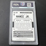 2015-16 NBA Hoops #291 Larry Nance Jr. Signed Card AUTO 10 PSA Slabbed Lakers