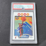 2008-09 Topps Chrome #208 Mario Chalmers Signed Card AUTO 10 PSA Slabbed Heat