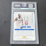 2014-15 Panini Excalibur #26 Luc Mbah a Moute Signed Card AUTO PSA Slabbed Sixers