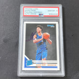 2019-20 Panini Donruss Rated Rookie #235 Isaiah Roby Signed Card AUTO PSA Slabbed RC Mavericks