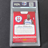 2012-13 Panini Elite #44 Jason Richardson Signed Card AUTO GRADE 10 PSA Slabbed 76ers