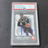 2012-13 Panini Elite #113 Stephen Jackson Signed Card AUTO GRADE 10 PSA Slabbed