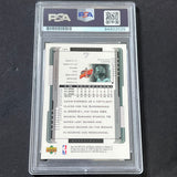 2001 Upper Deck #157 Rashard Lewis Signed Card AUTO 10 PSA/DNA Slabbed Sonics