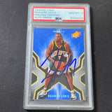 2007-08 Upper Deck SP #88 Rashard Lewis Signed Card AUTO GRADE 10 PSA/DNA Slabbed Magic