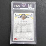 2004 Topps #70 Jermaine O'Neal Signed Card AUTO 10 PSA Slabbed Pacers